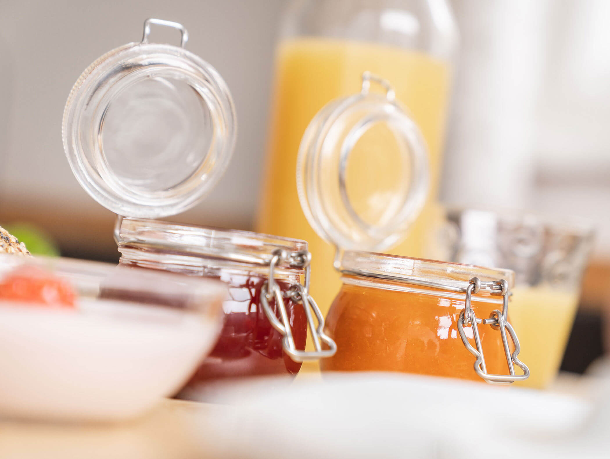 Frühstück Marmeladen